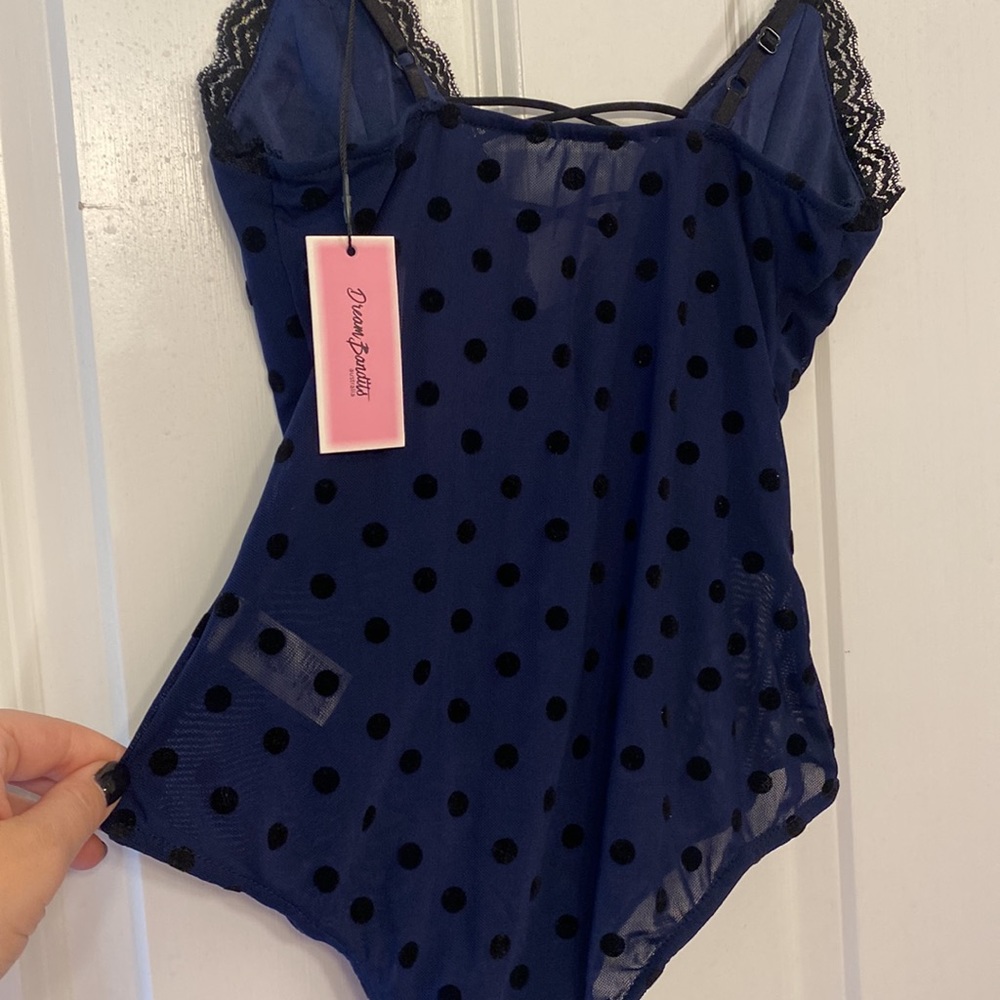 NWT Polka dot bodysuit - Picture 2 of 2